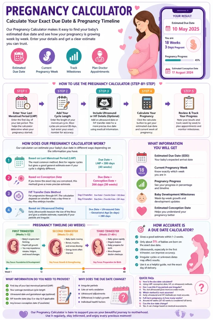 pregnancy calculator guide
